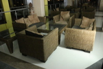 Мека мебел от естествен ратан с дълъг срок на използваемост