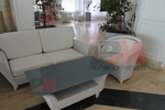 мебел от бял или светъл ратан с високо качество и дълъг срок на използване